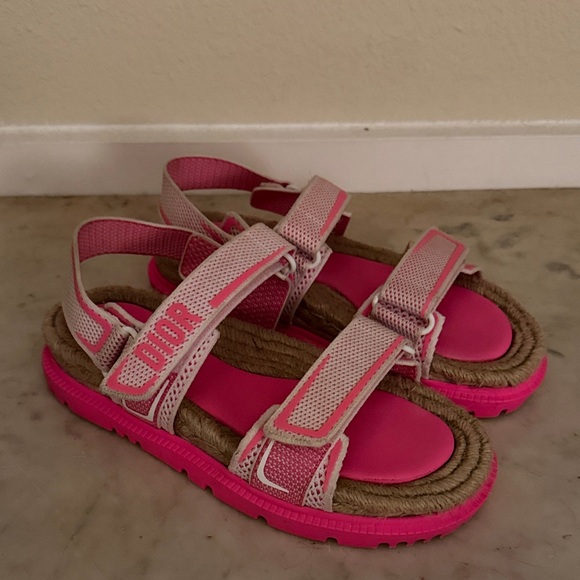 Dior Pink Dioract Sandals - Picture 4 of 10